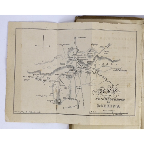 133 - ° ° DORKING: Thorne, W. - The Garden of Surrey: or a Sketch of Dorking, and of the beautiful country... 