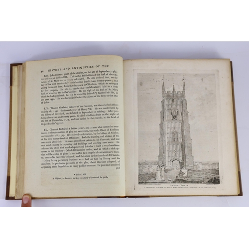 150 - ° ° EVESHAM - The History and Antiquities of the Abbey and Borough of Evesham, 1st edition, 4to, lat... 