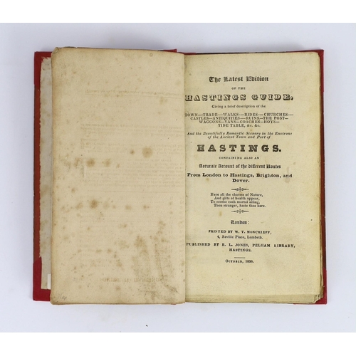 163 - ° ° HASTINGS: The Stranger's Guide to Hastings and St. Leonards; containing such information as will... 