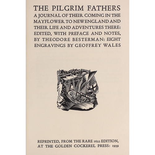 25 - ° ° Golden Cockerel Press - Waltham Saint Lawrence, Berkshire - The Pilgrim Fathers, one of 300, edi... 