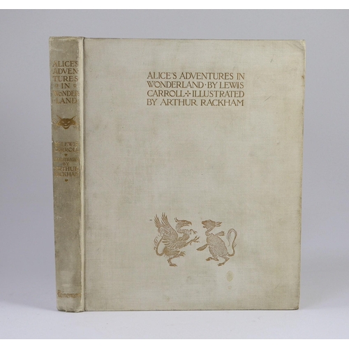 30 - ° ° Dodgson, Charles Lutwidge - Alices Adventures in Wonderland, one of 1130, illustrated with 13 t... 