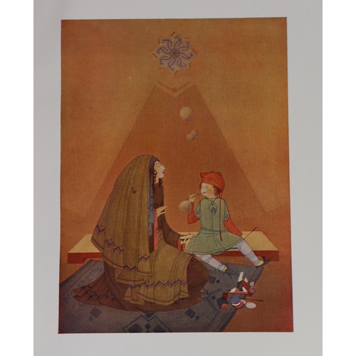 36 - ° ° [Abdur Rahman Chughtai; Mirza Asadullah Khan Ghalib] - Muraqqa-I-Chughtai Paintings of M A Rahma... 