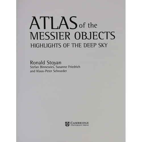 4 - ° ° Stoyan, Ronald et al - Atlas of the Messier Objects: Highlights of the Deep Sky, 4to, photograph... 