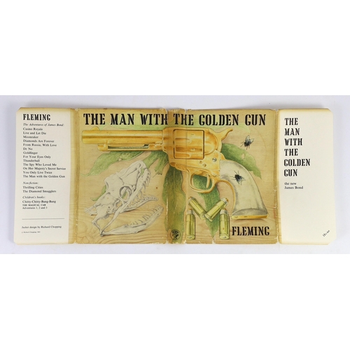 41 - ° ° Fleming, Ian - The Man with the Golden Gun. First Edition. half title, publisher's black cloth, ... 