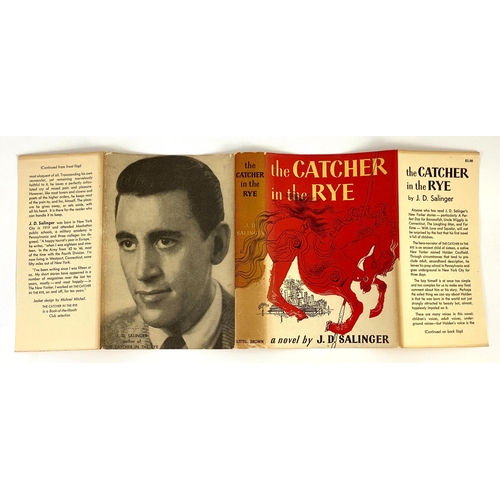 42 - ° ° Salinger, Jerome David - The Catcher in the Rye, 1st edition, 8vo, original gilt-stamped black c... 