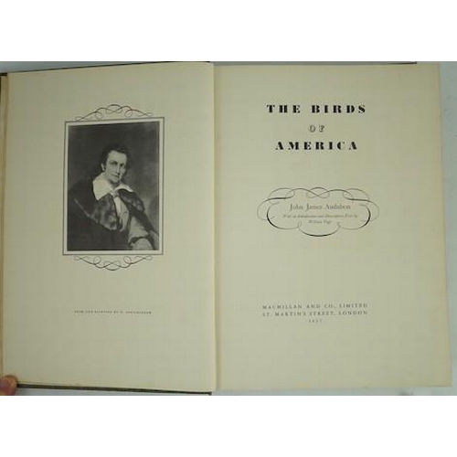 43 - ° ° Audubon, John James - The Birds of America, with introduction by William Vogt, with frontis port... 