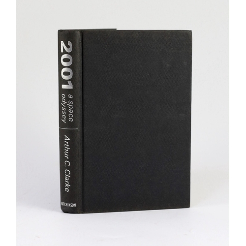 44 - ° ° Clarke, Arthur - 2001 A Space Odyssey, 8vo, original black cloth with silver lettering to spine,... 