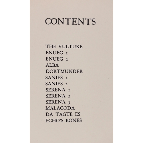 5 - ° ° Beckett, Samuel - Echos Bones and Other Precipitates, 1st edition, one of 327,  original wraps ... 