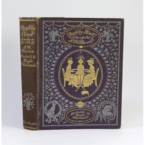 50 - ° ° Barrie, James Matthew, Sir - Quality Street, illustrated by Hugh Thomson with 22 tipped-in colou... 