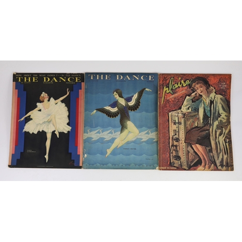 57 - ° ° Plaisir de France Magazine  - 2 issues, January/February & March, 1947; The Dance Magazine - 5 i... 