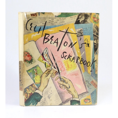 58 - ° ° Beaton, Cecil - Cecil Beaton's Scrapbook. First Edition - inscribed by author to the 'high' soci... 