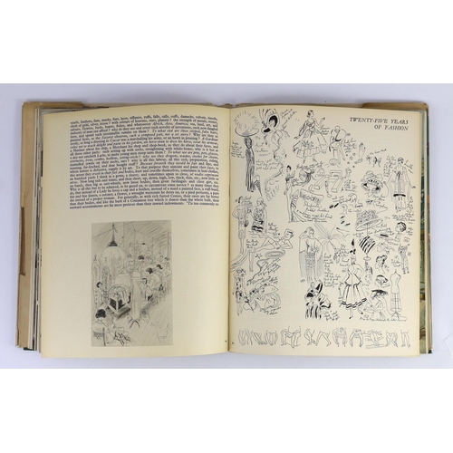 58 - ° ° Beaton, Cecil - Cecil Beaton's Scrapbook. First Edition - inscribed by author to the 'high' soci... 