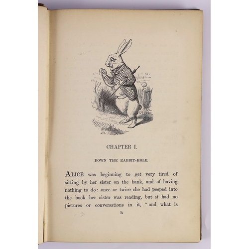 6 - ° ° Dodgson, Charles Lutwidge - Alices Adventures in Wonderland, 25th thousand, illustrated by John... 