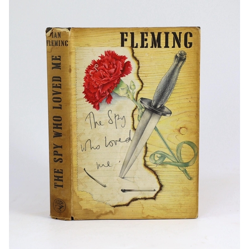 65 - ° ° Fleming, Ian - The Spy Who Loved Me, 1st edition, 8vo, original cloth in unclipped d/j, Jonathan... 