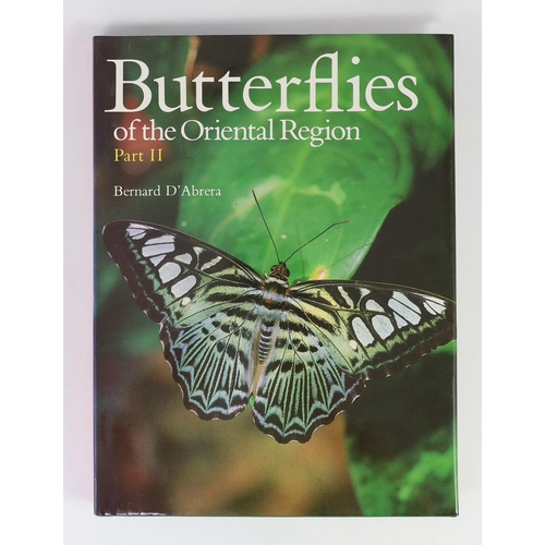 7 - ° ° DAbrera, Bernard F.R.E.S - 7 works - Butterflies of the Neotropical Region, in 4 vols, parts 1-... 