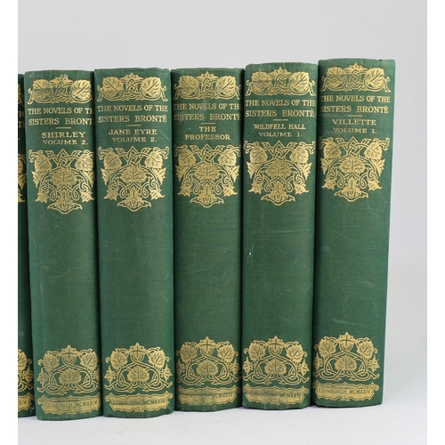 70 - ° ° Bronte, Charlotte, Emily and Anne - Works - Novels of the Bronte Sisters, Thornton edition, ... 