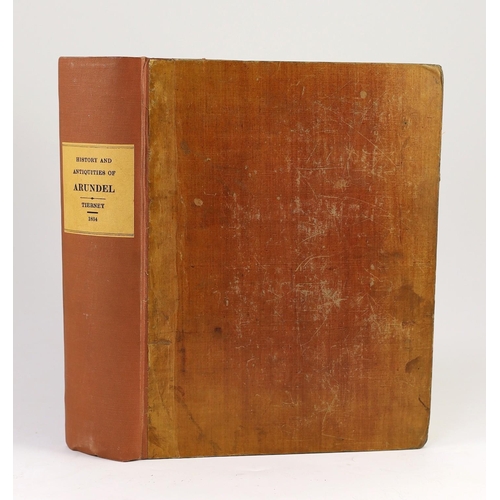 84 - ° ° ARUNDEL - Tierney, M.A. Rev. - The History and Antiquities of the Castle and Town of Arundel, 4t... 