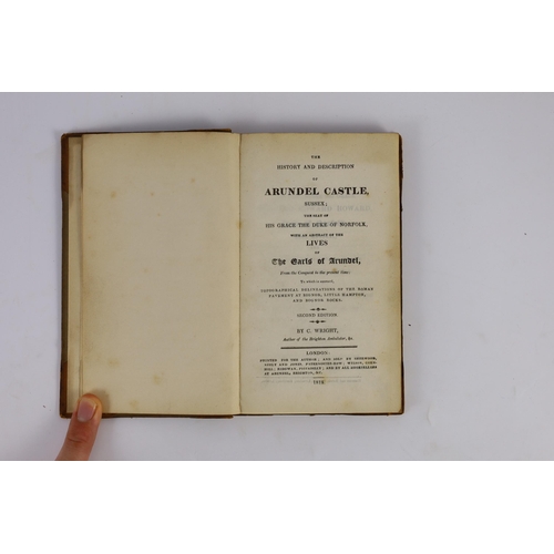 85 - ° ° ARUNDEL: (Carracioli, Charles) - The Antiquities of Arundel ... by the Master of the Grammar-Sch... 