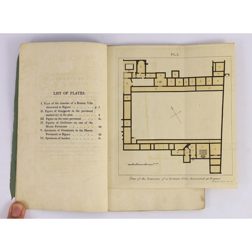 86 - ° ° ARUNDEL: (Lysons, Samuel) - An Account of the Remains of a Roman Villa discovered at Bignor ... ... 