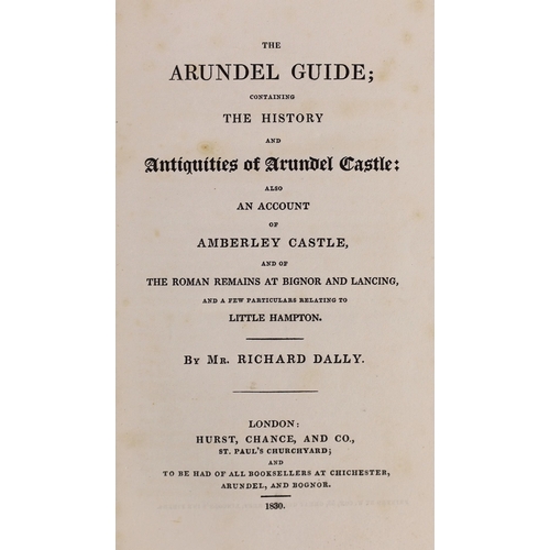 88 - ° ° ARUNDEL: Dally, Richard - The Arundel Guide; containing the history and antiquities of Arundel C... 