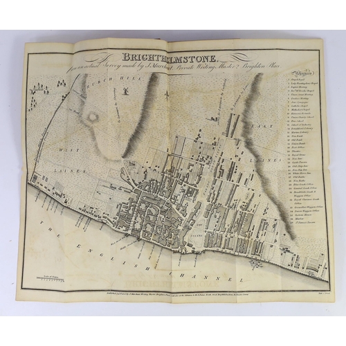 93 - ° ° BRIGHTON: (Brighton) Attree's Topography of Brighton: and, Picture of the Roads, from thence to ... 