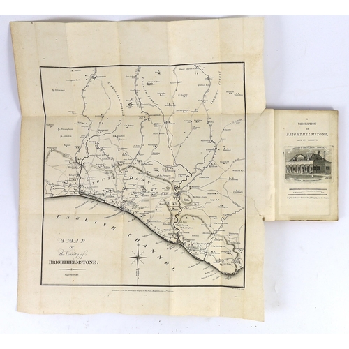 94 - ° ° BRIGHTON: (Mossop, John) - A Description of Brighthelmstone, and its Vicinity. pictorial title v... 