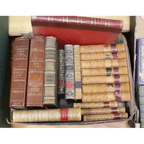 295 - A selection of mixed book bindings varying in age, to include Lambs Works and Gibbons Roman Empire... 