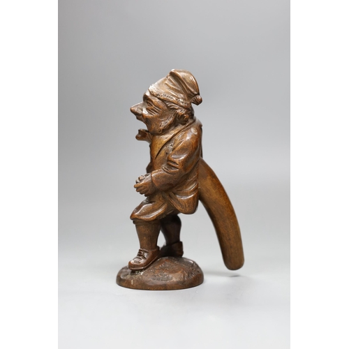 510 - A Black Forest figural nutcracker, 18cms high,