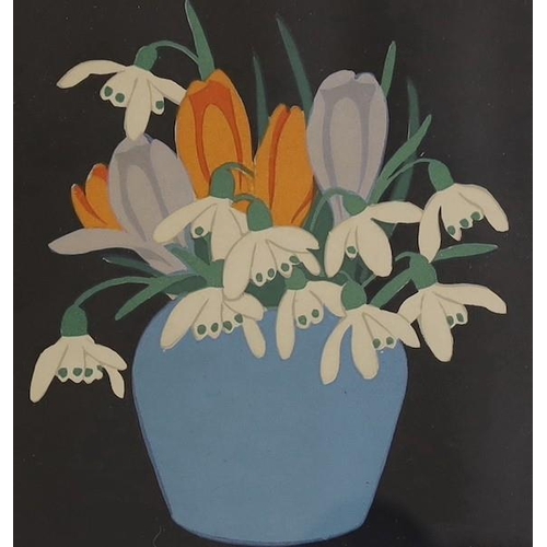 629 - John Hall Thorpe (1874-1947), two woodcuts, Primroses and Snowdrops, signed in pencil, 18 x 16cm... 