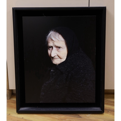 651 - Georgia Metaxas (Australian, b.1974), archival inkjet print, elderly woman from 'The Mourners', 51 x... 