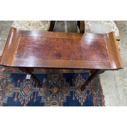 1024 - A Chinese hardwood altar table, width 93cm height 84cm