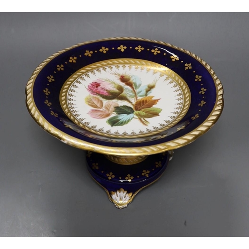 346 - Early Victorian part dessert service