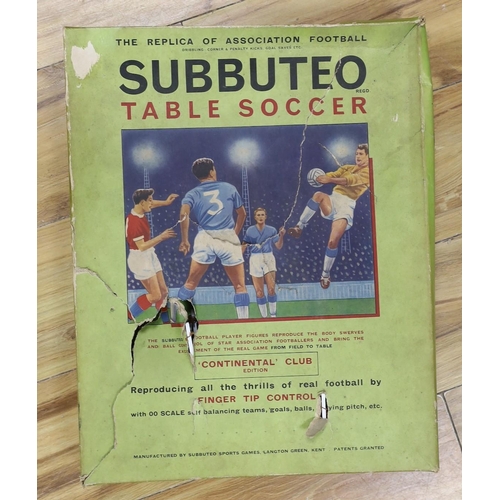 633 - A boxed Subbuteo Continental Club edition set