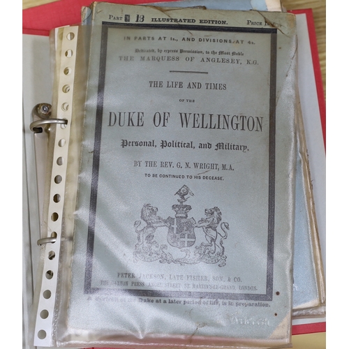 327 - ° ° Wellington related works - Wright, Rev. G.N - Life and Campaigns of Arthur, Duke of Wellington, ... 