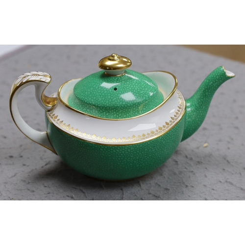 461 - A Goode & Co shagreen pattern tea service