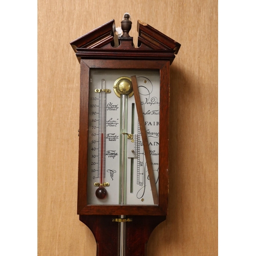 1445 - A modern stick barometer, 95cm long