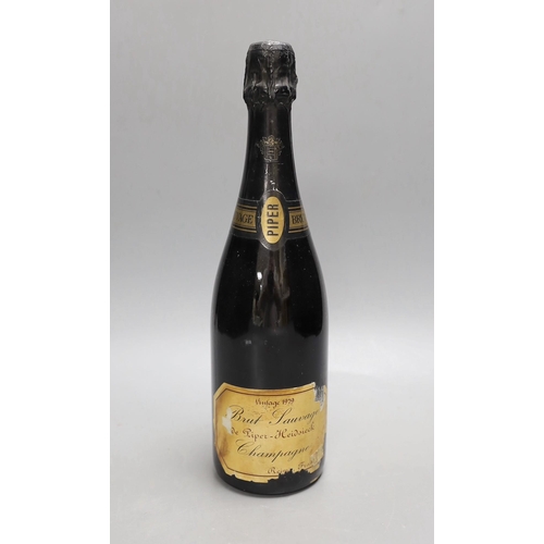 1552 - One bottle of Piper-Heidsieck Sauvage champagne