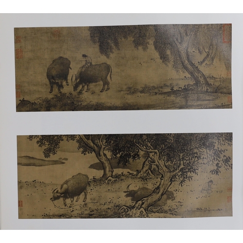 1731 - ° ° Nanjing Museum Paintings Collection folio of works, March 1981, overall 53 x 38cm