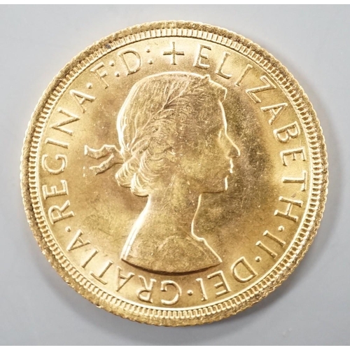 1885 - An Elizabeth II 1966 gold sovereign.