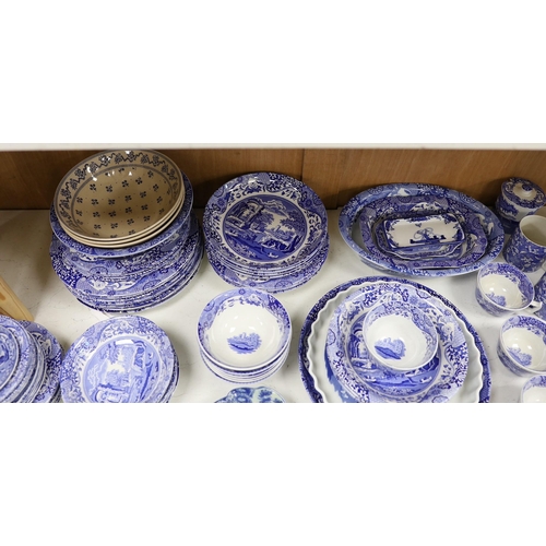 1406 - A mixed quantity Italian Spode pattern tableware