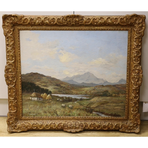 1657 - W. Wilson (c.1900), oil on canvas, 'Ben Cruachan', signed, 50 x 60cm