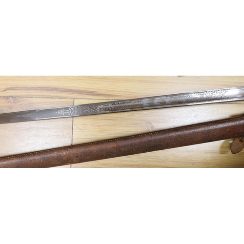 289 - A George V Fenton Brothers Ltd. dress sword and sheath