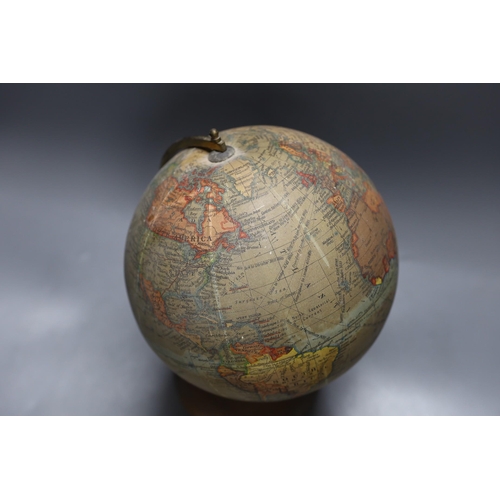 302 - A Geographia 8 inch terrestrial globe. 31cm tall