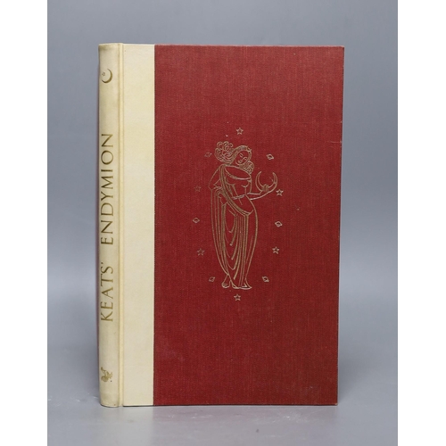 372 - ° ° Golden Cockerel Press - Keats, John - Endymion, one of 500, illustrated by John Buckland-Wright,... 