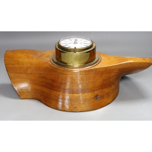 427 - A Sopwith Camel plane propeller timepiece