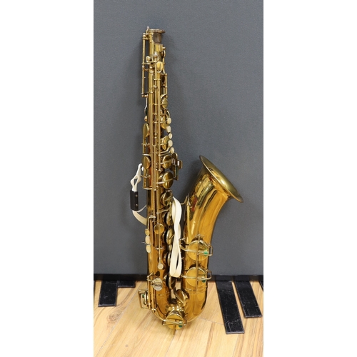 446 - A cased Selmer Pennsylvania special tenor saxophone