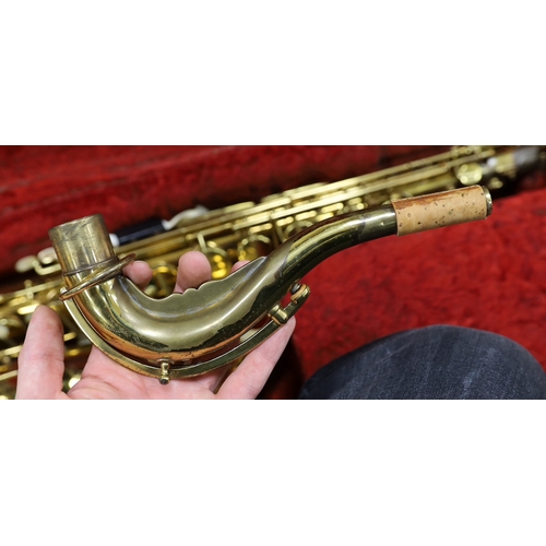 446 - A cased Selmer Pennsylvania special tenor saxophone