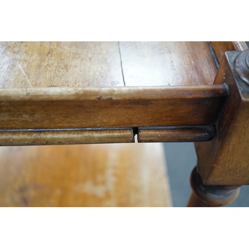 1160 - The upper part of a Victorian mahogany whatnot with galleried top, width 59cm, depth 39cm, height 83... 