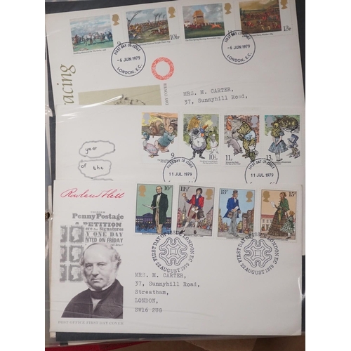 1280 - A box of first day covers