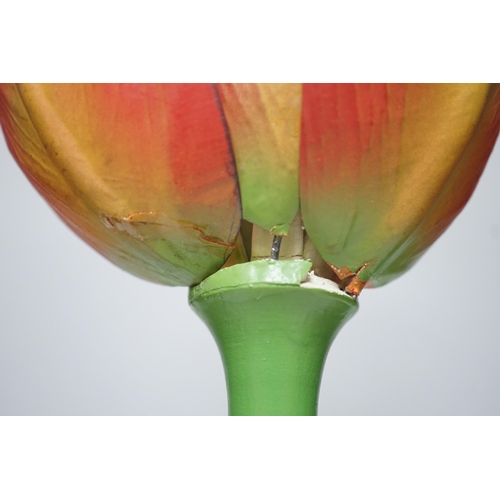 335 - Scientific Brendel model of a tulip, 52cm